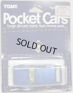 画像1: TOMY-POCKET CARS 【VOLKSWAGEN GOLF】　BLUE  （USトミカ）