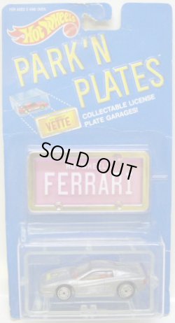 画像1: PARK'N PLATES 【FERRARI TESTAROSSA (2048)】 SILVER/UH (RED INTERIOR) (PINK PLATE)