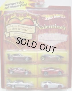 画像1: 2008 VALENTINE'S DAY EXCLUSIVE 【TARGET EXCLUSIVE 6 CAR PACK】 Corvette C6R/Zotic/'70 Plymouth Superbird/Twin Mill/40 Somethin'/2006 Dodge Viper Coupe