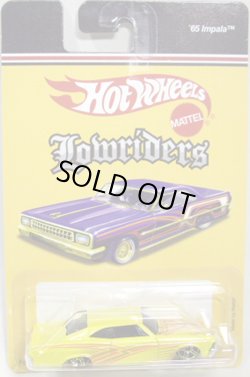 画像1: 2007 TARGET EXCLUSIVE LOWRIDERS 【'65 IMPALA】　YELLOW/GOLD PR5