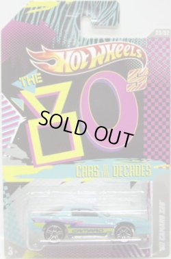 画像1: 2011 WALMART EXCLUSIVE "CARS OF THE DECADES" 【'80 CAMARO Z28】 TEAL/PR5