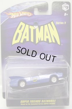 画像1: 1/50 BATMOBILE SERIES 2 【SUPER FRIENDS BATMOBILE】　BLUE/RR (エラー）