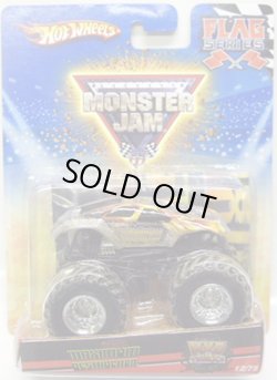 画像1: 2010 MONSTER JAM FLAG SERIES 【MAXIMUM DESTRUCTION (MWD TRUCKS)】　LIGHT GRAY