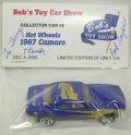 2000 BOB'S TOY SHOW 【'67 CAMARO】　BLUE/5SP (ONLY 1/100)