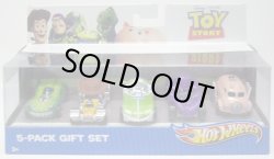 画像1: TOY STORY - 5PACK GIFT SET  【REX RIDER/WHEELIN' WOODY/BLASTIN' BUZZ/SPEEDIN' STRETCH/HAMM ON WHEELS】