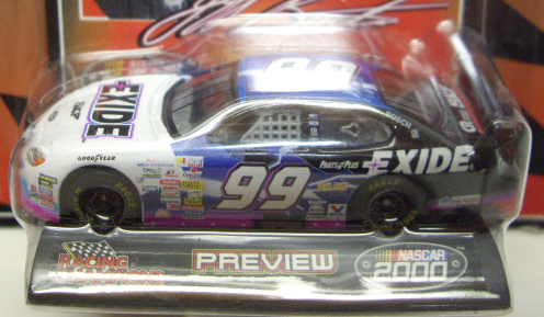 2000 RACING CHAMPIONS - NASCAR 【"#99 EXIDE" FORD TAURUS ...