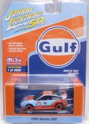 画像: JOHNNY LIGHTNING "MIJO EXCLUSIVE" 【"GULF" 1990 HONDA CRX】を更新致しました。