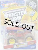 画像: 2011 MONSTER JAM INSIDE TATTOO 【SUPERMAN】　BLUE (MWD TRUCKS)