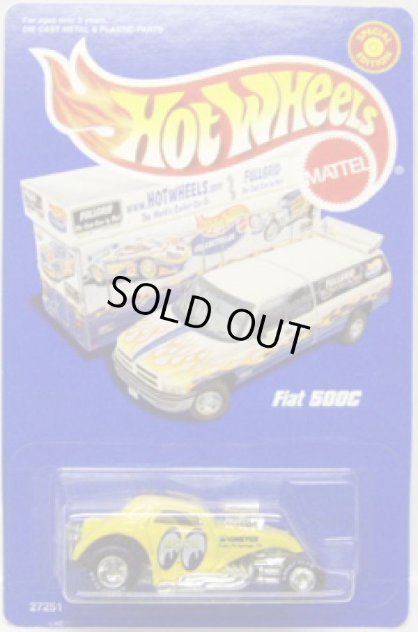 画像1: 2000 FULL GRID EXCLUSIVE 【FIAT 500C】　YELLOW/RR (MOONEYES)