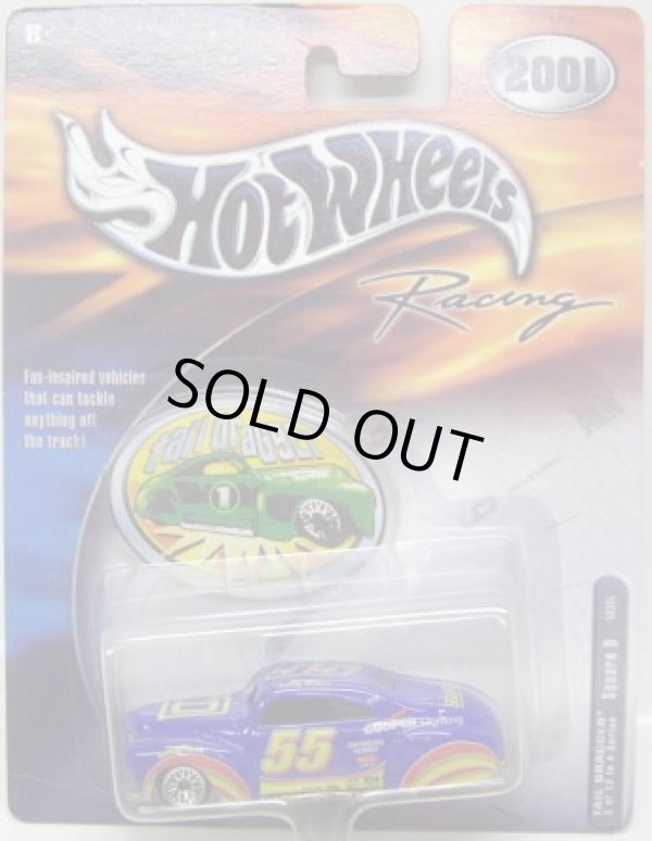 画像1: 2001 HOT WHEELS RACING 【#55 TEAM SQUARE D TAIL DRAGGER】 LT.BLUE/LACE