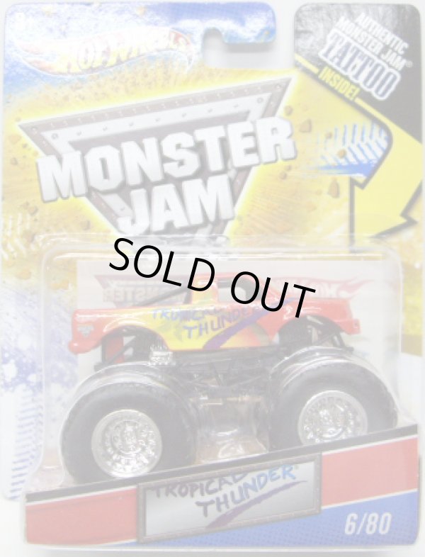 画像1: 2011 MONSTER JAM INSIDE TATTOO 【TROPICAL THUNDER】 RED