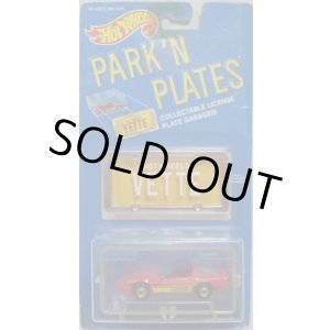 画像: PARK'N PLATES 【80'S CORVETTE (2170)】 RED/HO (ORANGE PLATE)