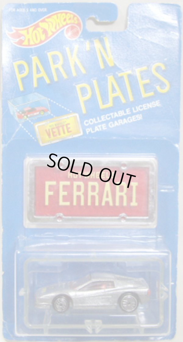 画像1: PARK'N PLATES 【FERRARI TESTAROSSA (2048)】 SILVER/UH (RED INTERIOR)
