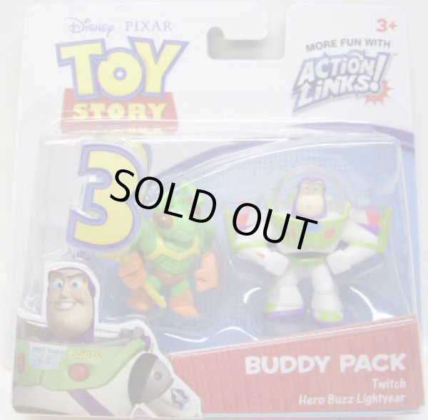 画像1: TOY STORY 3 【BUDDY 2PACK - TWITCH / HERO BUZZ LIGHTYEAR (R7116/T0437)】　