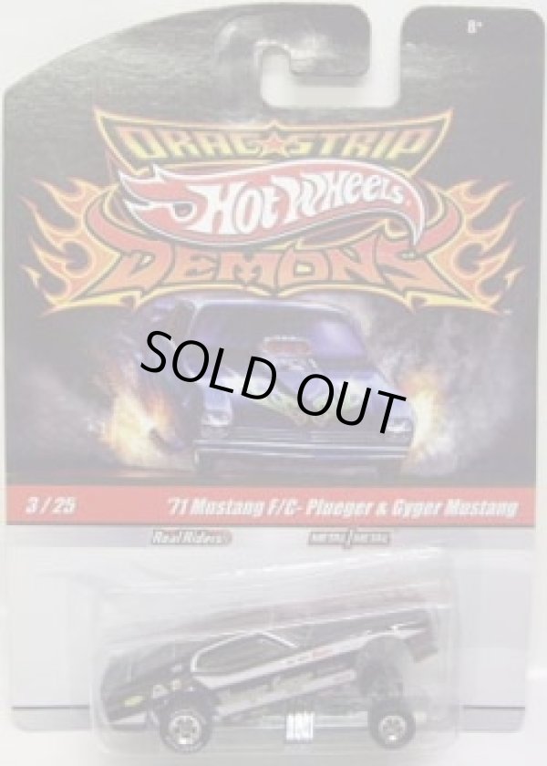 画像1: 2010 DRAGSTRIP DEMONS 【'71 MUSTANG F/C-PLUEGER & GYGER MUSTANG】　BLACK/RR