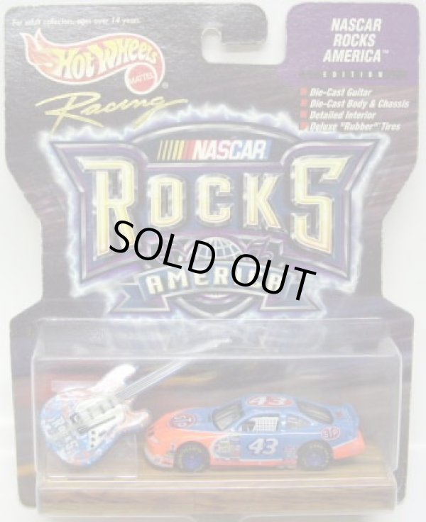 画像1: 2000 HOT WHEELS RACING NASCAR ROCKS AMERICA 【#43 TEAM STP PONTIAC GRAND PRIX】　LT.BLUE/RR