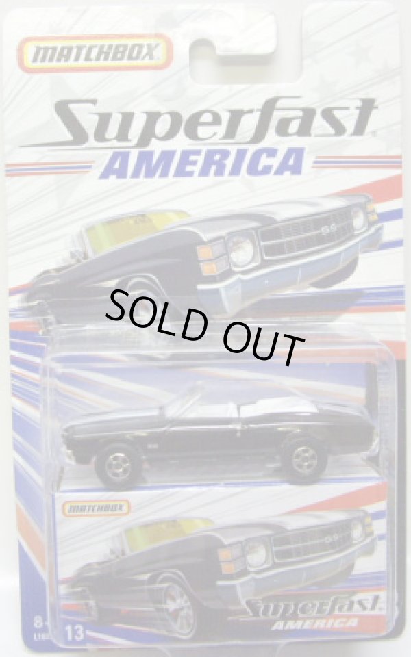 画像1: 2007 SUPERFAST AMERICA 【1971 CHEVELLE SS CONVERTIBLE】　BLACK