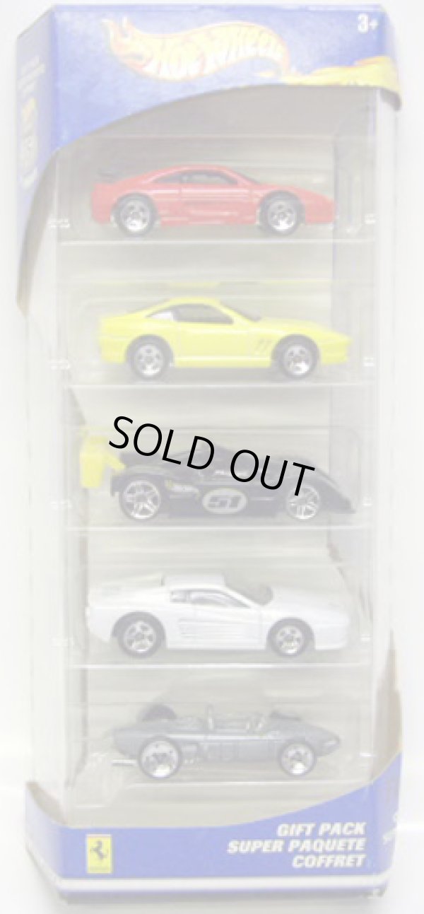 画像1: 2003 5PACK 【FERRARI  5PACK】　Ferrari 355 Challenge / Ferrari 550 Maranello / Ferrari 333 SP / Ferrari F512M / Ferrari 156