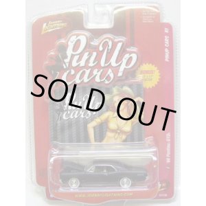 画像: LIMITED EDITION - PINUP CARS R1 【'66 PONTIAC GTO】　FLAT BLACK/RR (with POSTER)