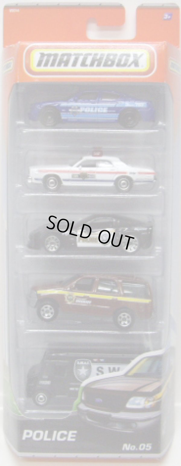 画像1: 2011 MATCHBOX 5PACK - POLICE No.05