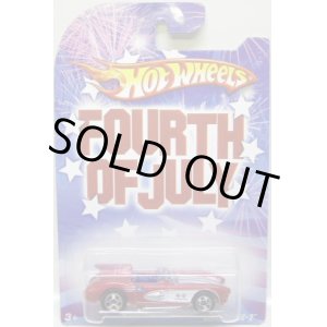 画像: 2008 WALMART EXCLUSIVE 4th of July 【CORVETTE SR-2】　RED/5SP