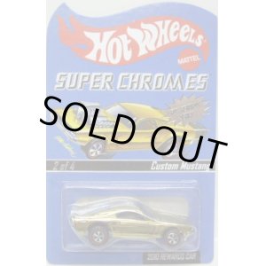 画像: 2010 RLC REWARDS CAR SUPER CHROMES 【CUSTOM MUSTANG】 GOLD CHROME/RL