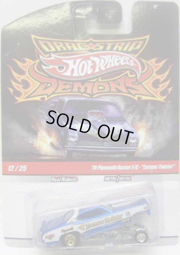 画像1: 2010 DRAGSTRIP DEMONS 【'70 PLYMOUTH DUSTER F/C - "TARMAC TWISTER"】　BLUE/RR