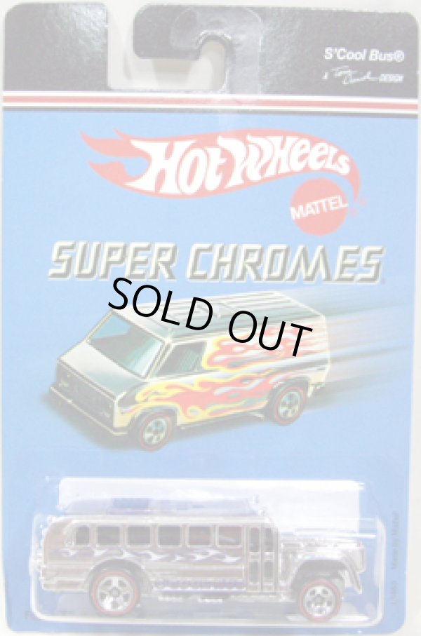 画像1: 2007 TARGET EXCLUSIVE SUPER CHROMES 【S'COOL BUS】　CHROME/RL