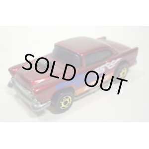 画像: LOOSE 【'55 CHEVY】 MET.DARK RED/HO (HOT WHEELS CEREAL ONLY)