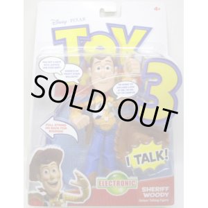 画像: TOY STORY 3 【DELUXE TALKING FIGURE - SHERIFF WOODY (T7210/T2121)】 (国内流通版）