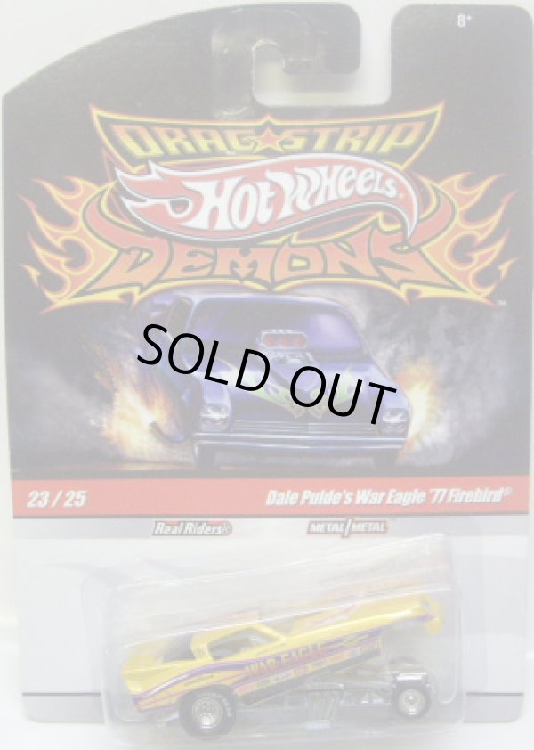 画像1: 2010 DRAGSTRIP DEMONS 【DALE PULDE'S WAR EAGLE '77 FIREBIRD】　YELLOW/RR