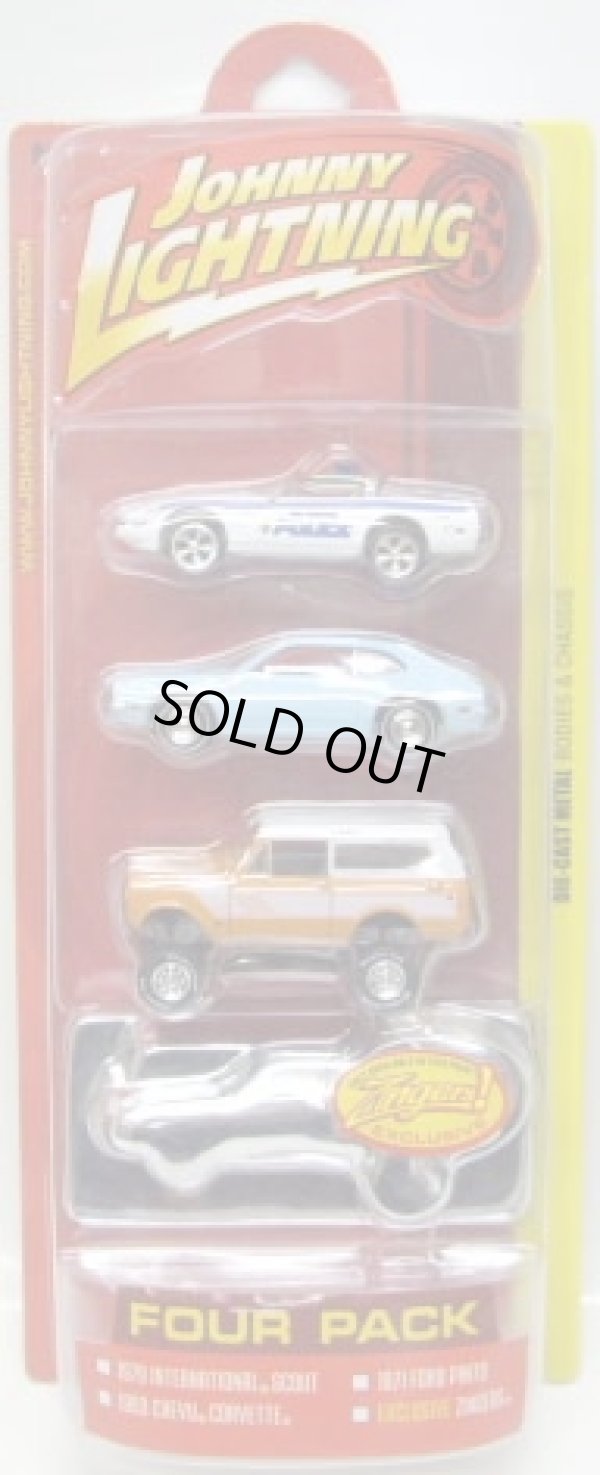 画像1: JL 4PACK 【BEAT THE HEAT 1993 CHEVY CORVETTE/1971 FORD PINTO/1979 INTERNATIONAL SCOUT/EXCLUSIVE ZINGERS!】