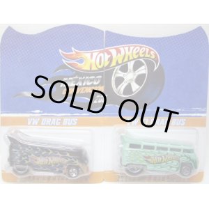 画像: 2011 MEXICO CONVENTION 【VW DRAG BUS / VW T1 DRAG BUS】  BLACK/MINT GREEN/RR (50セット限定）CODE3(VENDORS EXCLUSIVE)