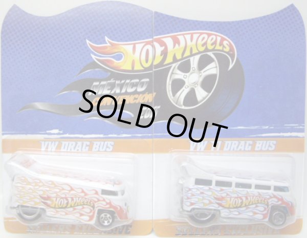 画像1: 2011 MEXICO CONVENTION 【VW DRAG BUS / VW T1 DRAG BUS】  WHITE/RR (50セット限定）CODE3(VENDORS EXCLUSIVE)