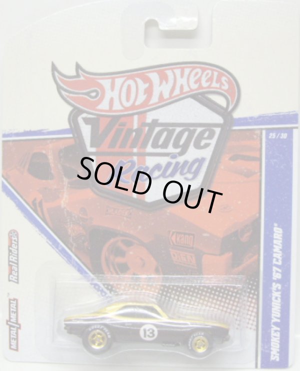 画像1: 2011 VINTAGE RACING 【SMOKEY YUNICK'S '67 CAMARO】 GOLD-BLACK/RR