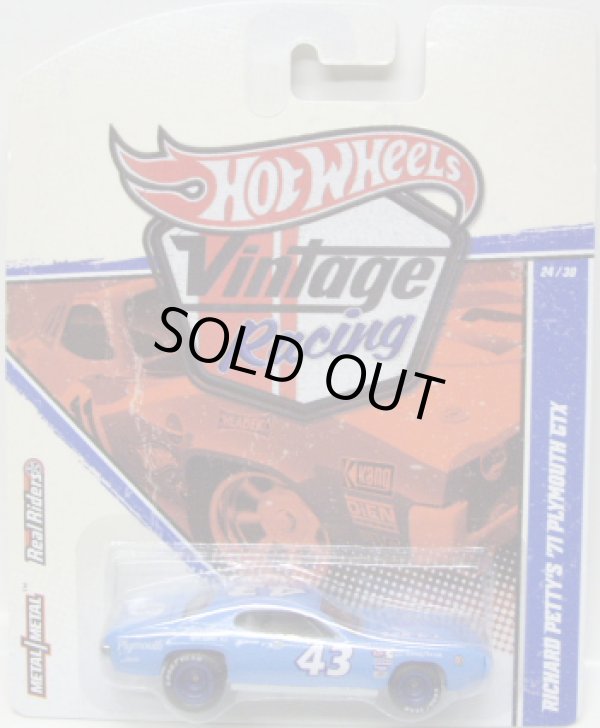 画像1: 2011 VINTAGE RACING 【RICHARD PETTY'S  '71 PLYMOUTH GTX】 LT.BLUE/RR