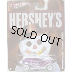 画像: 2011 NOSTALGIC BRANDS - HERSHEY'S 【'34 FORD SEDAN DELIVERY】　PURPLE-WHITE/RR (GOOD&PLENTY)