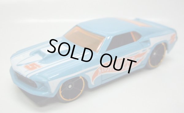 画像1: 2011 WALMART EXCLUSIVE MYSTERY MODELS 【'69 FORD MUSTANG】　CANDY BLUE/O5 (開封品)