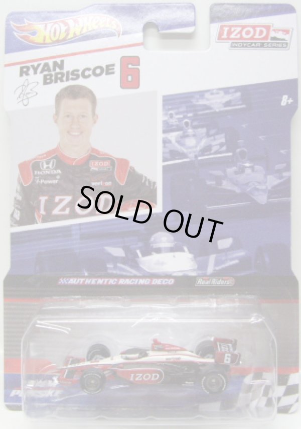 画像1: 2011 IZOD INDY CAR SERIES 【RYAN BRISCOE/TEAM PENSKE】BLACK-WHITE-RED/RR