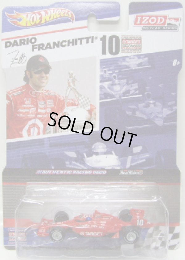 画像1: 2011 IZOD INDY CAR SERIES 【DARIO FRANCHITTI/TARGET】 RED/RR