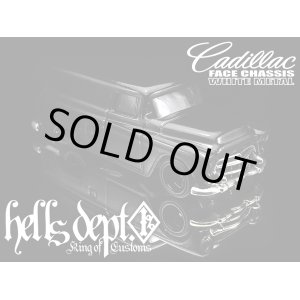 画像: HELLS DEPT 2012 【CADILLAC FACE CHASSIS for '55 CHEVY PANEL(カスタム用パーツ）】  WHITE METAL MADE　（送料サービス適用外） 