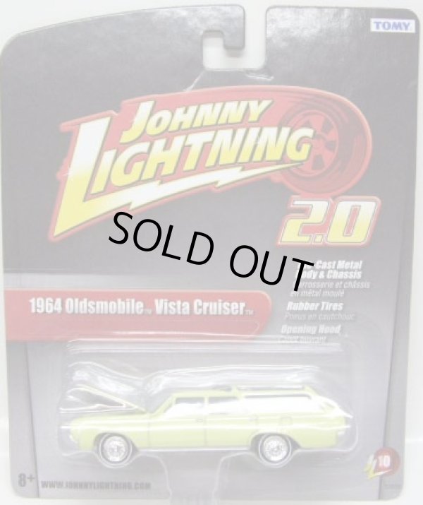 画像1: JOHNNY LIGHTNING 2.0  R10 【1964 OLDSMOBILE VISTA CRUISER】 LT.YELLOW/RR