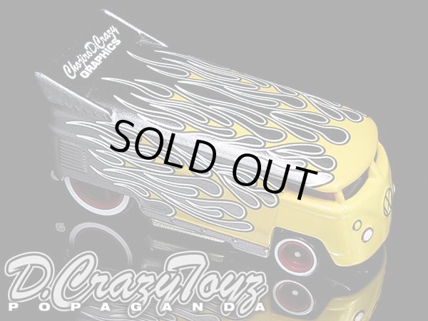 画像1: PRE-ORDER HELLS DEPT 2012 【2012 CUSTOM FOR LIFE　VW DRAG BUS (完成品）】  YELLOW-DK.SILVER/RR　（送料サービス適用外） (入荷日未定）