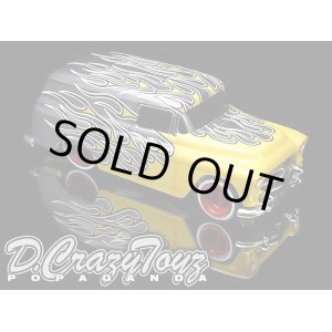 画像: PRE-ORDER HELLS DEPT 2012 【2012 CUSTOM FOR LIFE　'55 CHEVY PANEL (完成品）】  YELLOW-DK.SILVER/RR　（送料サービス適用外） (入荷日未定）