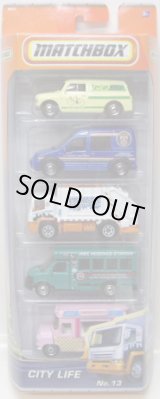画像: 2011 MATCHBOX 5PACK - CITY LIFE