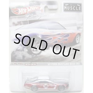 画像: 2012 HW RACING 【'69 FORD MUSTANG BOSS 302】 DK.RED-BLACK/RR