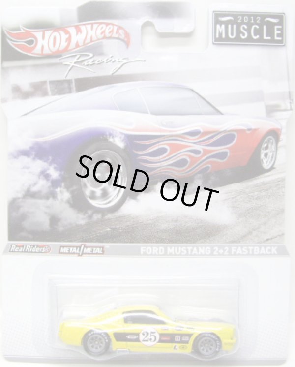 画像1: 2012 HW RACING 【FORD MUSTANG 2+2 FASTBACK】 YELLOW/RR