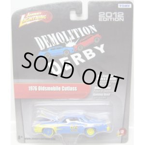 画像: JOHNNY LIGHTNING 2.0  R12 【1976 OLDSMOBILE CUTLASS】 LT.BLUE/RR (DEMOLITION DERBY)