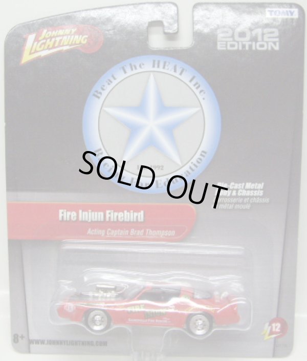 画像1: JOHNNY LIGHTNING 2.0  R12 【FIRE INJUN FIREBIRD "ACTING CAPTAIN BRAD THOMPSON"】 RED