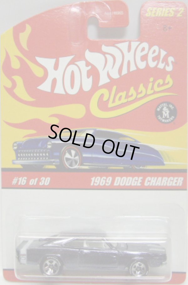 画像1: 2006 CLASSICS SERIES 2 【1969 DODGE CHARGER】　SPEC.STEEL BLUE/5SP (WHITE LINE)